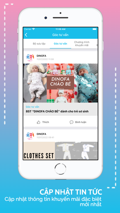Screenshot #2 pour Dinofa - Đồ sơ sinh cao cấp