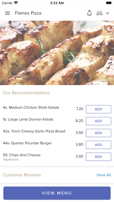 Flames Pizza Romford Screenshot