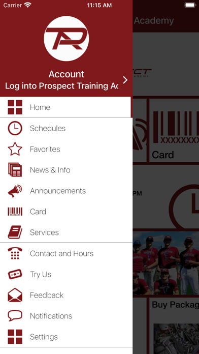 Prospect Training Academy Screenshot