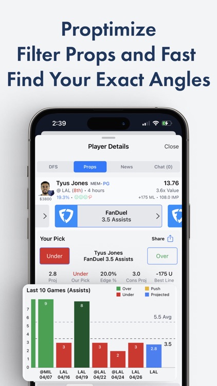 LineStar for FanDuel DFS screenshot-5