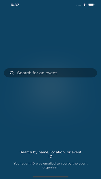 IPU Events Screenshot