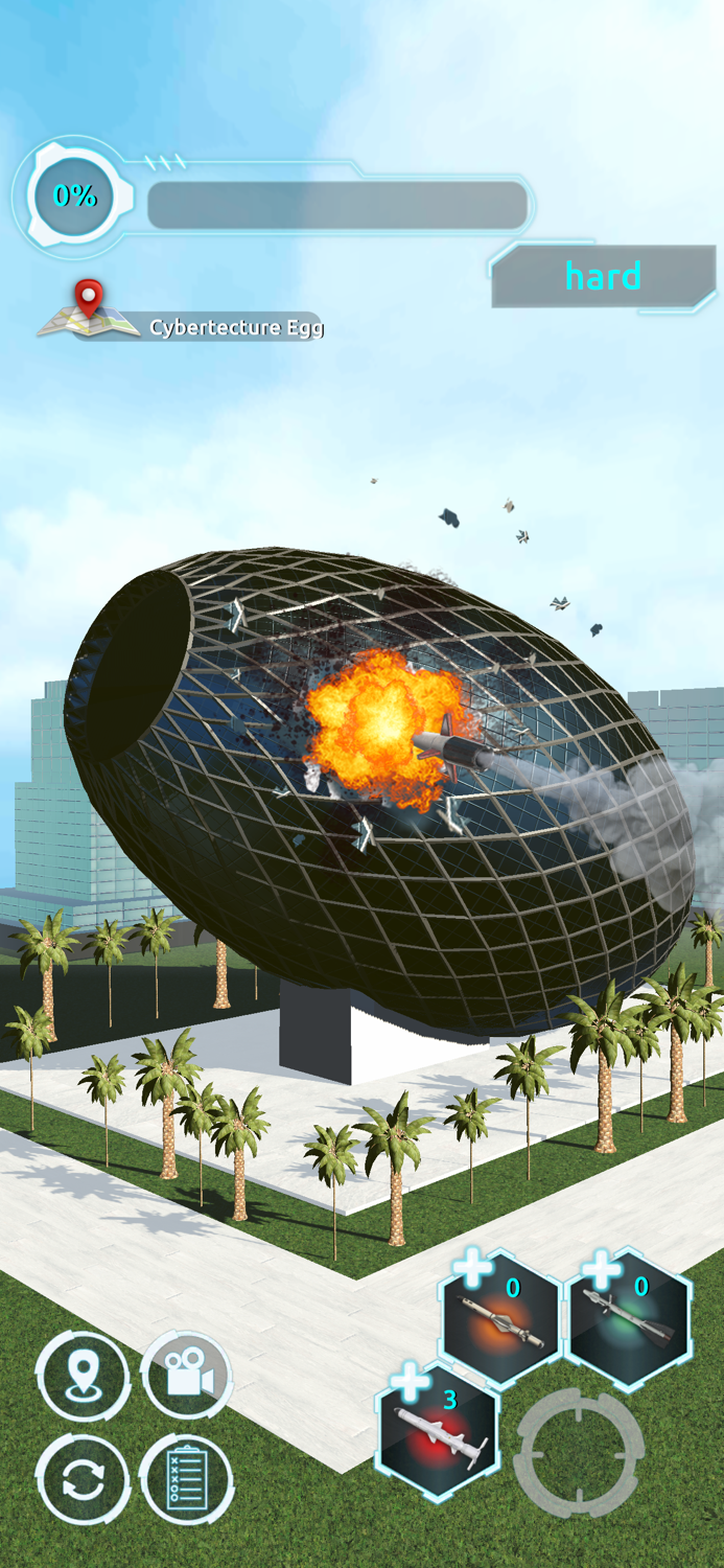 City Demolish Rocket Smash