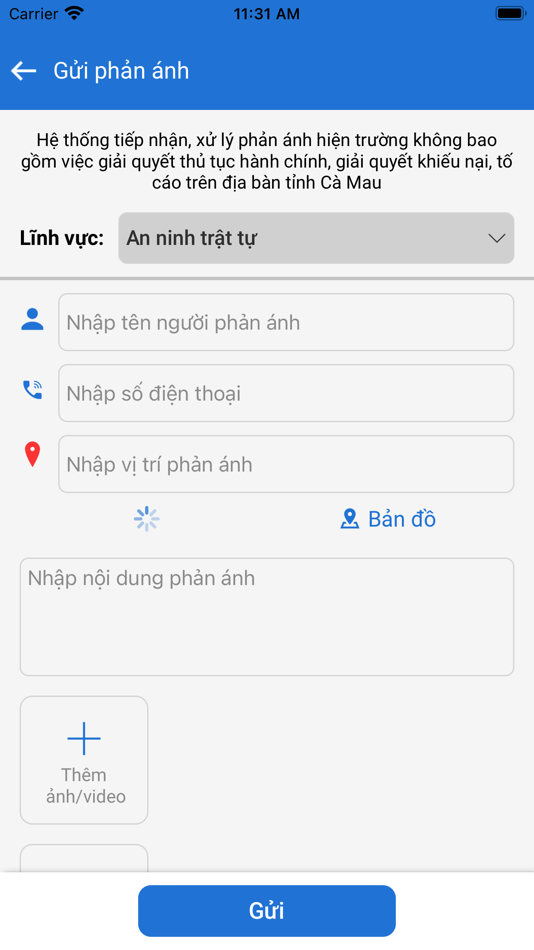 #4. CaMau-G (iOS) By: So Thong Tin Va Truyen Thong Tinh Ca Mau