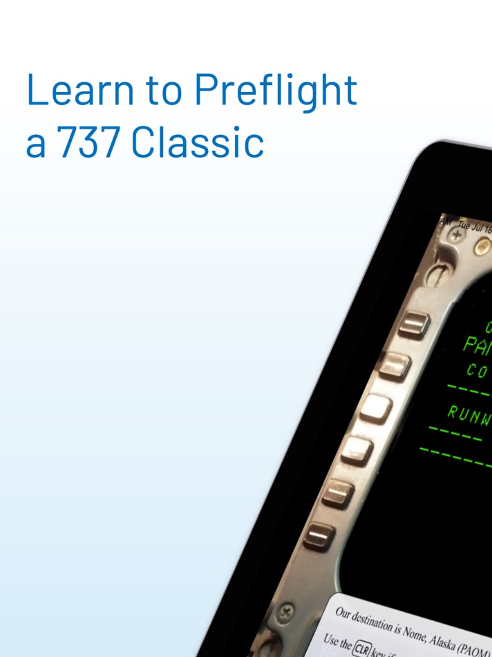 #1. 737 Classic FMS Tutorial (iOS) 由: Terence Way