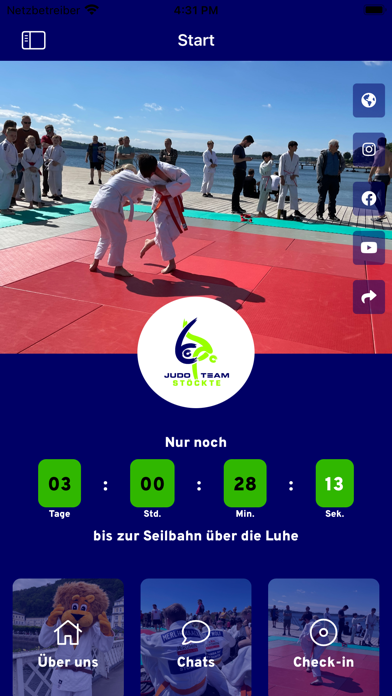 HSV Stöckte - Judoabteilung Screenshot