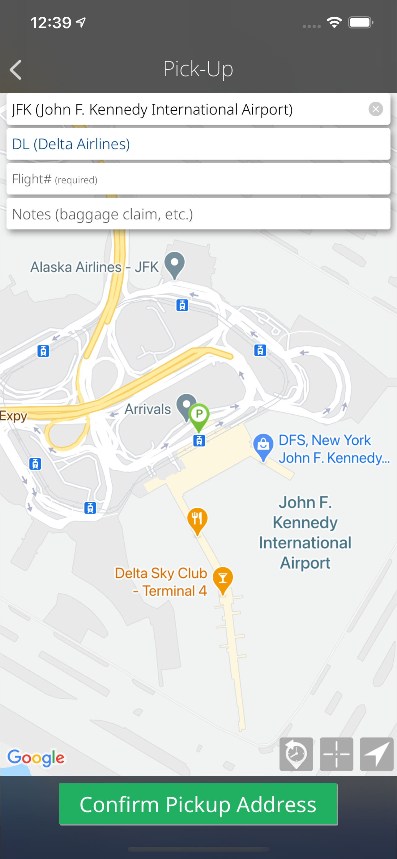 SkylineRide App
