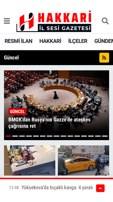 Hakkari İl Sesi Gazetesi Screenshot