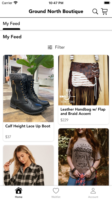 Ground North Boutique Screenshot