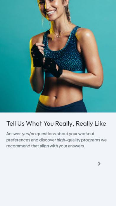 Workout Ideas & Goal Tracker Screenshot