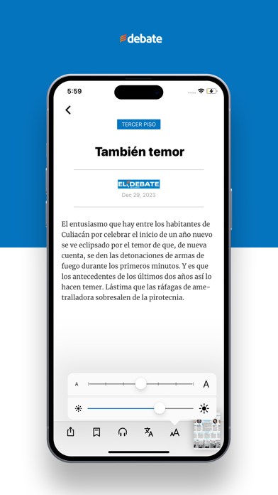 El Debate Impreso Screenshot