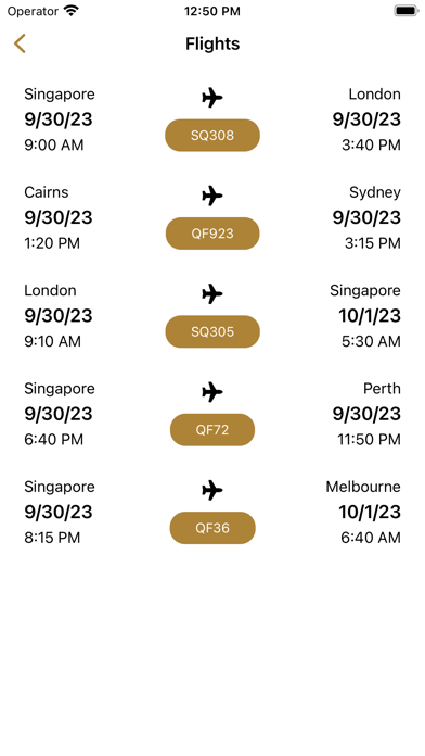 Distant Journeys Travel App Screenshot