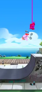 Flippa Pig : BMX screenshot #2 for iPhone