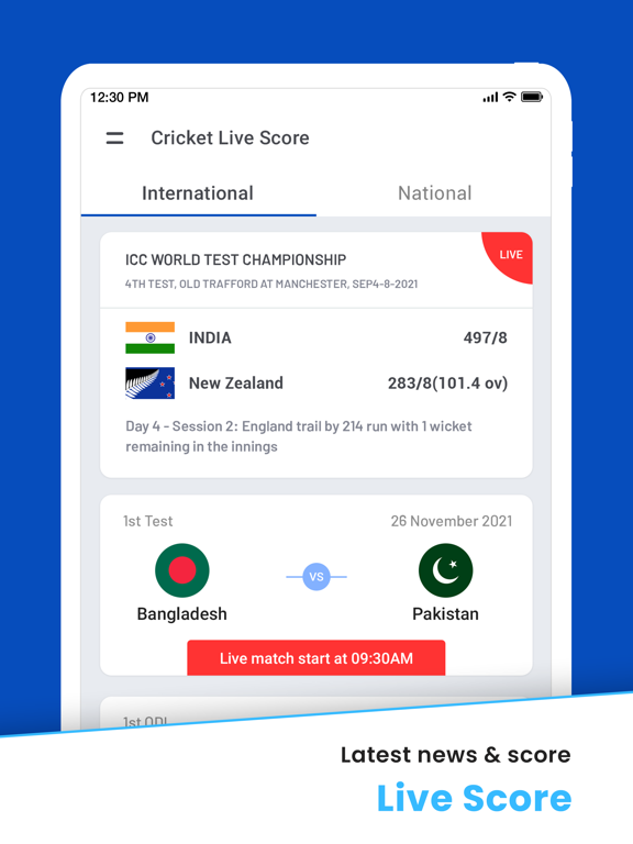 lpl 2022 - Live Cricket Scoreのおすすめ画像1