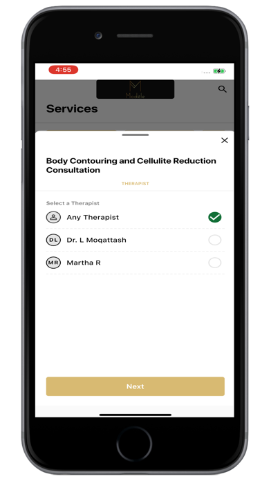 Modele Spa Screenshot