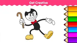 Game screenshot Bendy Coloring Book mod apk