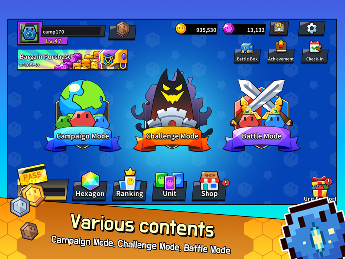 Hexagons  Unit Battle Game