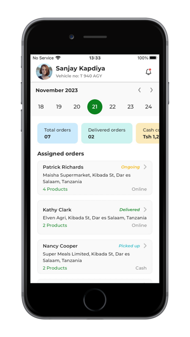 U-Mart Delivery Partner Screenshot