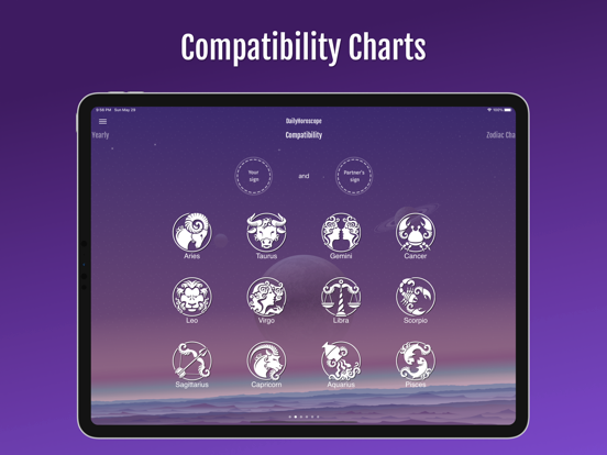 The DailyHoroscope iPad app afbeelding 3