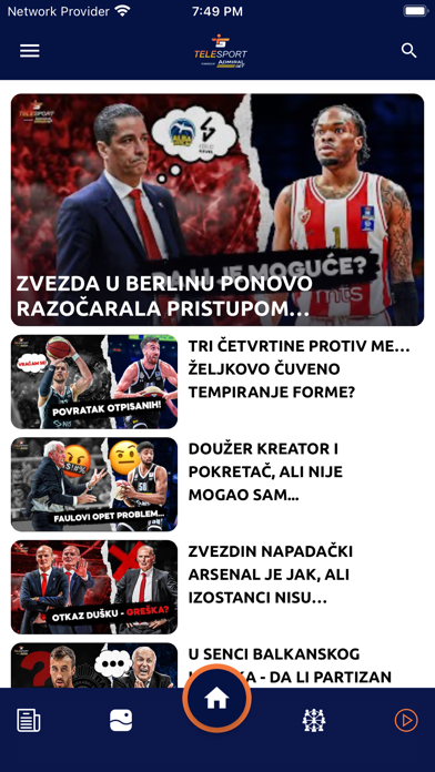 Telesport - Sportske novosti Screenshot