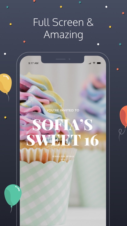 Poply: Party Invitation Maker screenshot-4