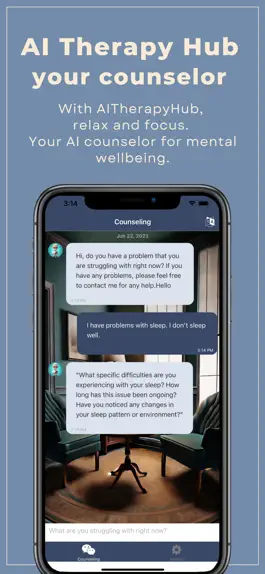 Game screenshot AI Therapy Hub apk