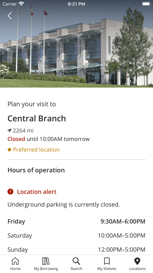 #9. RHPL Mobile (iOS) 由: Richmond Hill Public Library