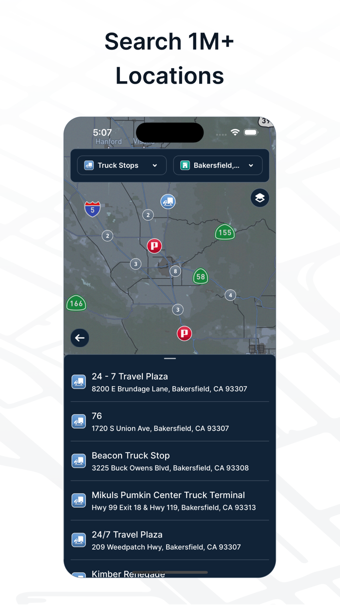 TruckMap - Truck GPS Routes