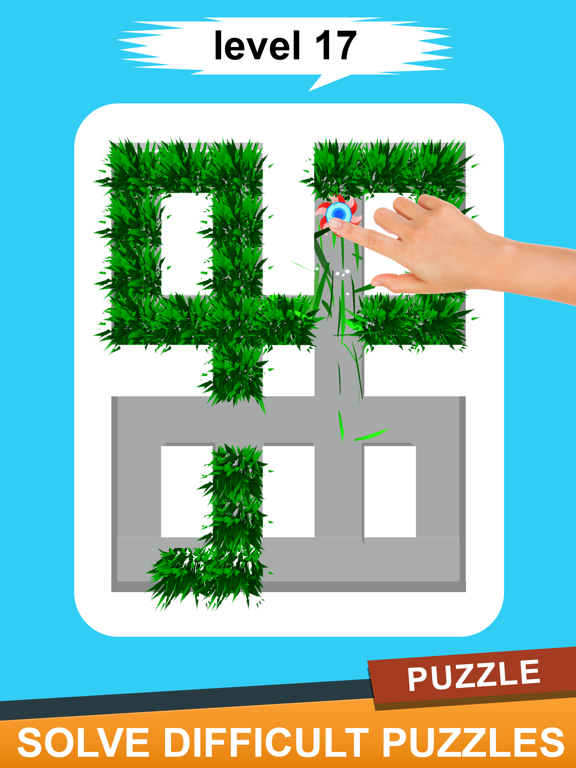Screenshot #5 pour Cut & Mow Grass Game