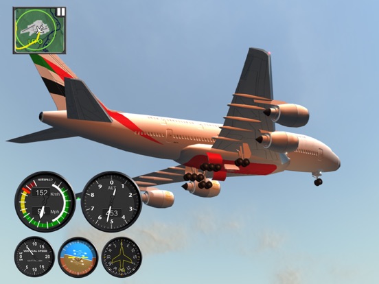 Flight Simulator FlyWings 2015 iPad app afbeelding 7