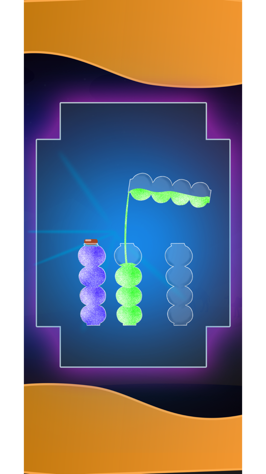 #8. Color Sort - Sand Pour Puzzle (iOS) By: Braca Innovations, Inc