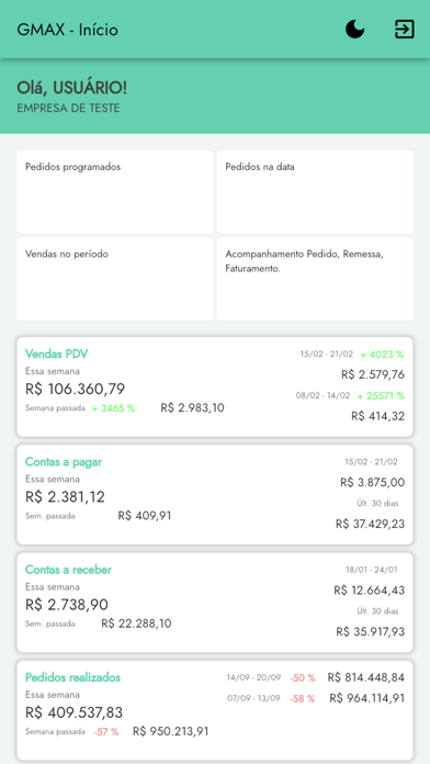 GMAX APP Screenshot