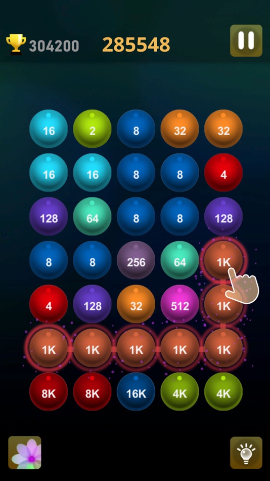 #6. 2248 puzzle - link block Tiles (iOS) 由: Shobha R