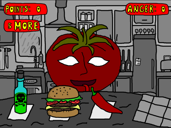 Mr Tomatos Creepy iPad screenshot 2 - Games app
