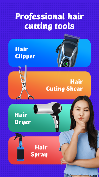 Hair Clipper Prank App Screenshot