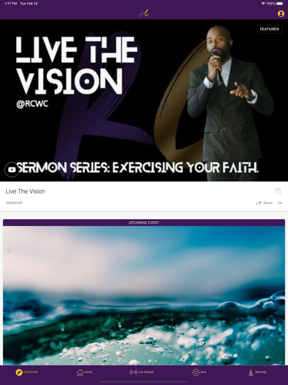 Reveal Church Worship Center app screenshot 3
