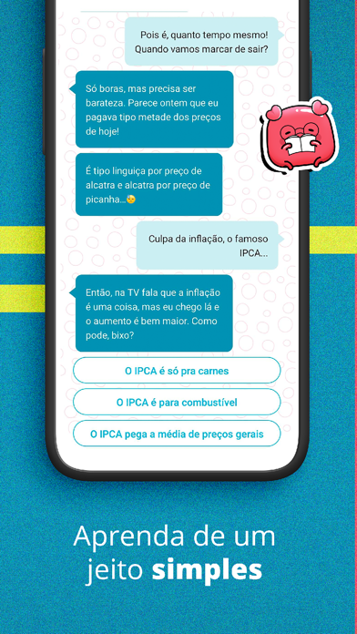 Lunos: educação financeira Screenshot