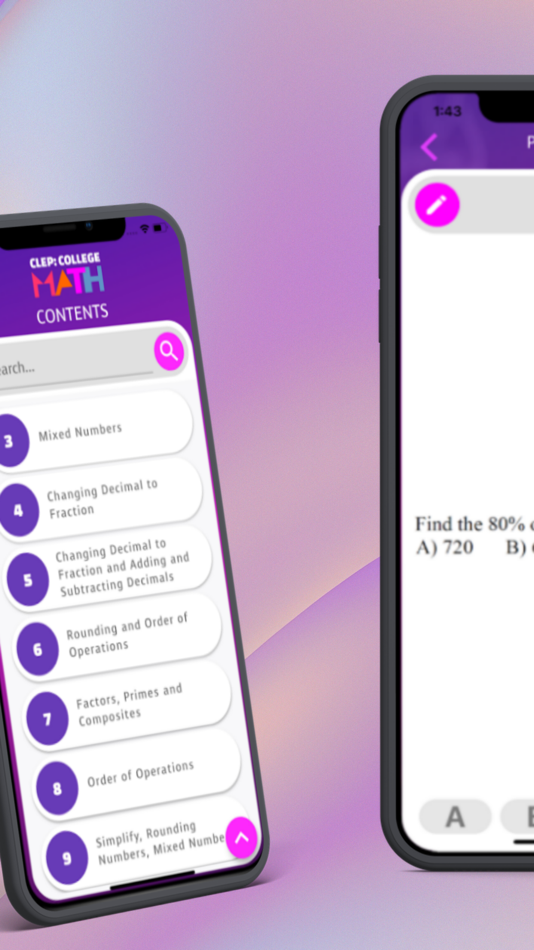 #2. CLEP: College Mathematics (iOS) 由: Tayyip Oral