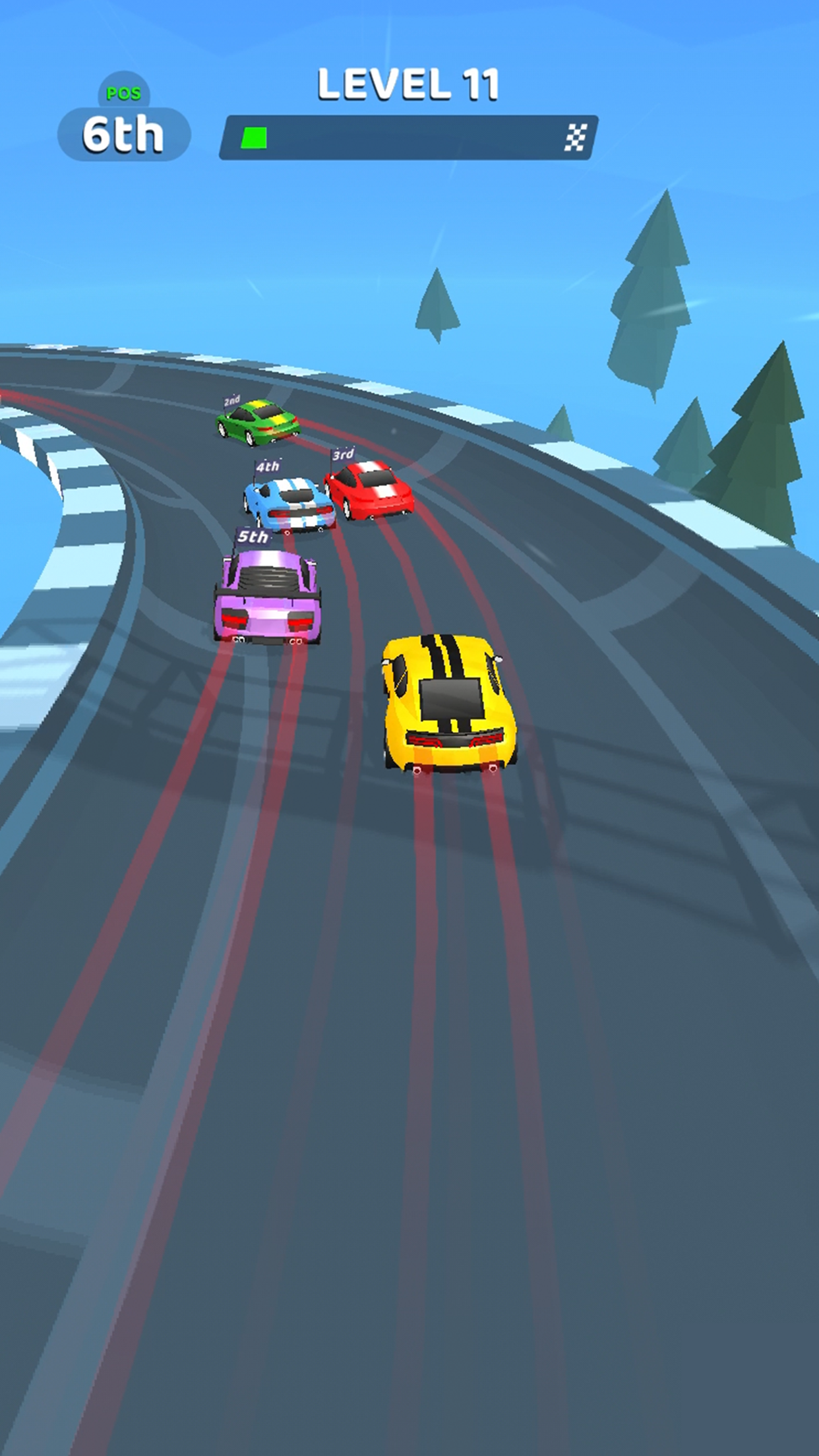 Thumb Car Drift: Speed Stars