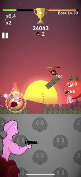 Game screenshot ネ・モウケン【エンドレススクロールシューティング】 hack