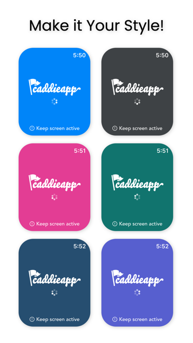 Caddieapp: Easy Golf Watch App Screenshot