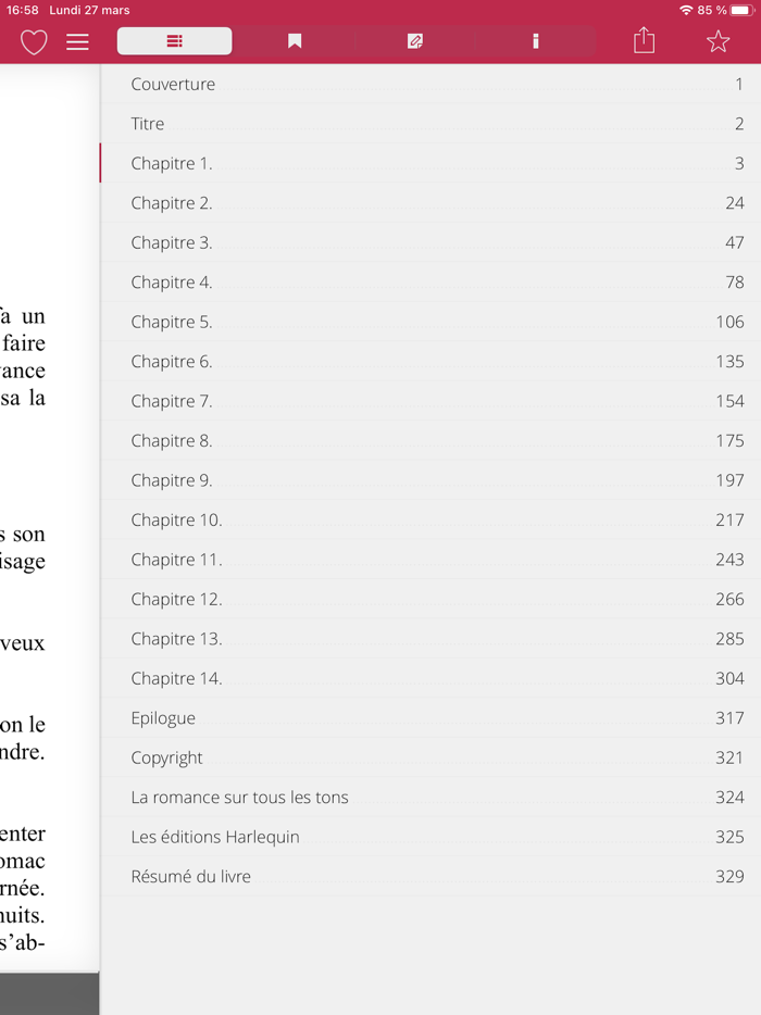 Harlequin  E-librairie
