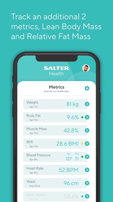 Salter MiBody Screenshot