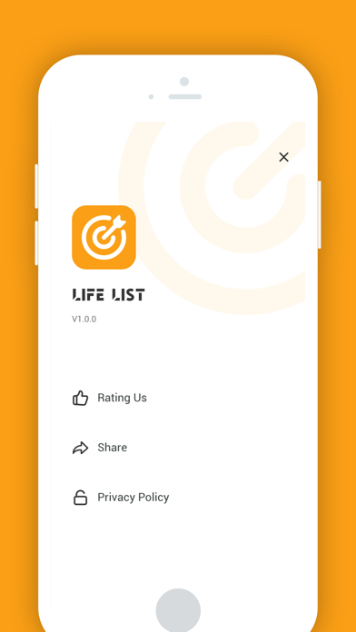 Life Lists - Reminder Screenshot