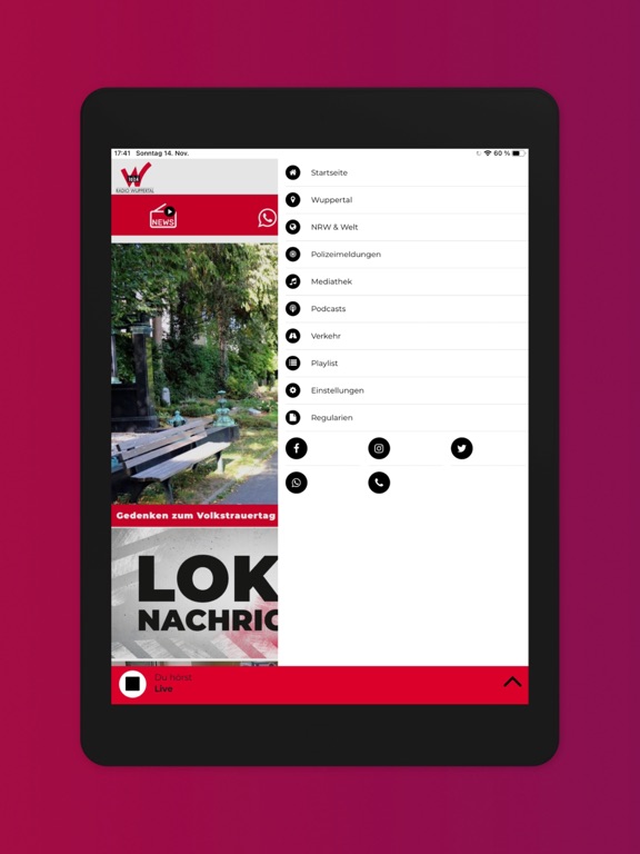 Screenshot #6 pour Radio Wuppertal