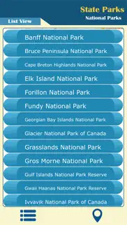 canada -state & national parks iphone screenshot 3