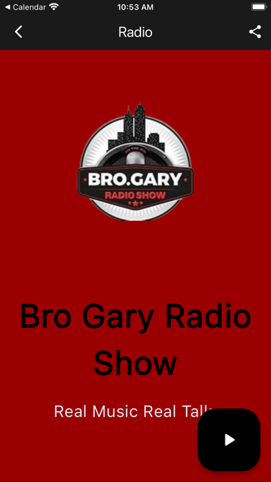 Bro Gary Radio Show Screenshot