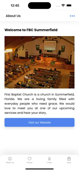 Game screenshot First Baptist of Summerfield mod apk