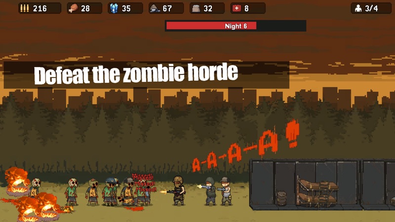 Forest Survival - Zombie War screenshot 1