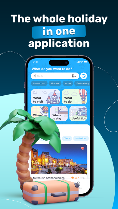 QVEDO izi travel and trip plan Screenshot