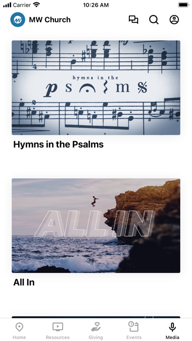 Mountain West Church Screenshot